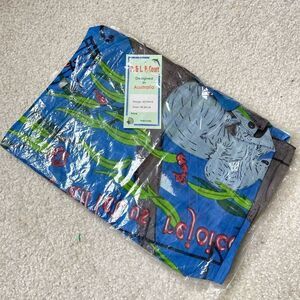 NWT Vintage Deadstock 100% Cotton Hand Printed Sarong Advance Australia Fair - 6